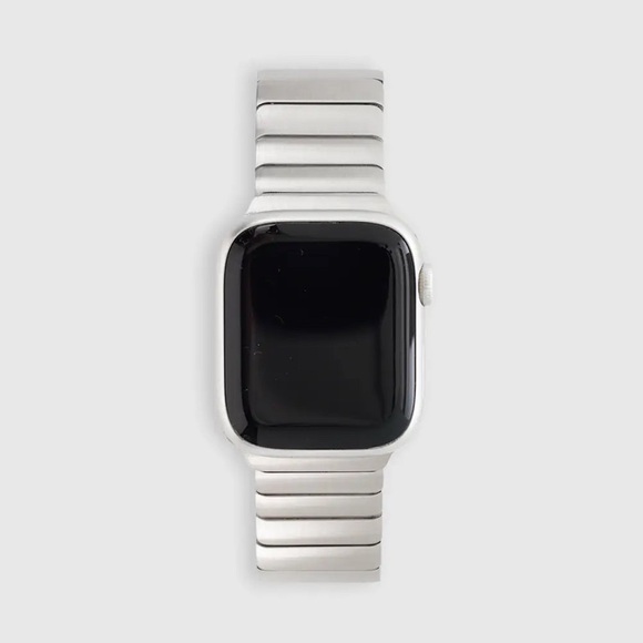 New! Quince Stainless Steel Link Apple Watch Band - Picture 1 of 4